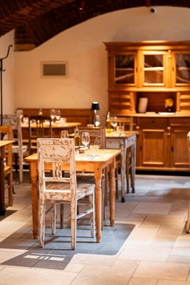 Amiata restaurant interior – Tuscan restaurant in the heart of Prague